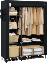 CASAMAYA Portable Closet, 48 Inch Large Capacity Wardrobe Closet, Clothes Storag... - Image 2