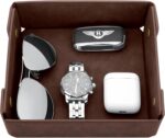 CASIRENA Faux Leather Valet Tray Organizer for Men - Catch-All Tray for Entryway... - Image 2