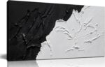 CGXART Abstract Canvas Wall Art For Bedroom Black And White Pictures Wall Decor ... - Image 2