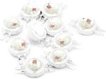 CHANZON 10pcs High Power Led Chip 3W RGB 4 pin Common Anode (600mA for Each Colo... - Image 2