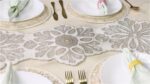 CLEENTABLE Beaded Table Runner - Elegant & Versatile Dining & Kitchen Linen for ... - Image 2