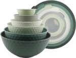 COOK WITH COLOR Mixing Bowls with Lids - 12 Piece Plastic Nesting Bowls Set incl... - Image 2