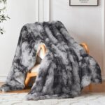 COOVA Ultra Soft Faux Fur Throw Blanket – Fuzzy Fluffy Cozy Microfiber Blankets,... - Image 2