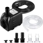 CWKJ Fountain Pump, 400GPH(25W 1500L/H) Submersible Water Durable Outdoor Pump w... - Image 2