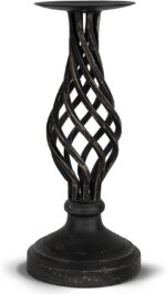 Candlestick Holders - Candle Holders Decorative LHQOO Metal Vintage Candle Holde... - Image 2
