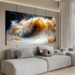 Canvas Wall Art Decor Large Artwork for Walls Wall Art Pictures for Living Room ... - Image 2