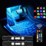 Car Led Lights Interior Wireless with Remote RGB Sound Control, USB Charge & Atm... - Image 2