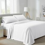 Carressa Linen 100% Egyptian Cotton Queen Sheet Set - 800 Series Tulips Collecti... - Image 2