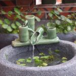 Ceramic Accents Water Fountain & Pump Kit – 9.5 inch DIY Indoor/Outdoor Garden W... - Image 2