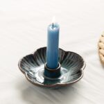 Ceramic Candle Holder, Candlestick Holder for Candles,Incense, Santo Palo, Rusti... - Image 2