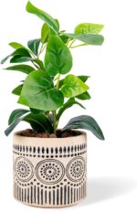 Ceramic Planter 4 Inch Plant Pots Indoor Outdoor Succulent Plant Pot Flower Pots... - Image 2