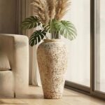 Ceramic Rustic Farmhouse Vase,Extra Large Terra Cotta Vase, Huge Pottery Decorat... - Image 2