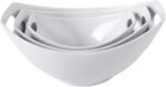 Ceramic Serving Bowls with Handles, Large Salad Bowl Set for Entertaining, Mixin... - Image 2