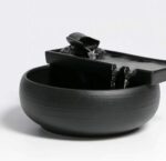 Ceramic Tabletop Fountain for Indoor and Outdoor Table Desk Office Patio (Cerami... - Image 2