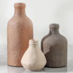 Ceramic Vase Set of 3, Vases Home Decor, Decorative Vases for Table, Boho Flower... - Image 2