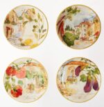 Certified International Piazzette 9.25" Soup/Pasta Bowls, Assorted Designs, Set ... - Image 2