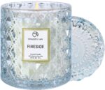 Chloefu LAN Smokey Fireside Scented Candle Gifts for Men Cashmeran Leather Candl... - Image 2