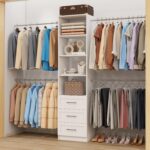 Closet System, 5FT-9FT Closet Organizer System 114.9" Walk in Closet Storage Sys... - Image 2
