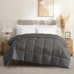 Comforter 100% Pima Cotton 1000 TC, 400 GSM Premium Luxury All Season 1PC Comfor... - Image 2