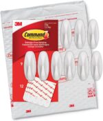 Command Medium Designer Hooks, 9 Hooks and 12 Strips, Damage-Free Hanging Wall H... - Image 2