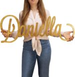 Custom Name Sign - 12 to 35 Inches, 18 Colors & 4 Fonts - Personalized Name Sign... - Image 2