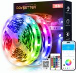 DAYBETTER Smart RGB Led Strip Lights, 150ft Led Lights for Bedroom with App Cont... - Image 2