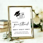DAZONGE Graduation Decorations, Gold Metal Grad Floating Picture Frame, Tabletop... - Image 2