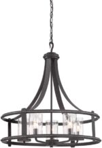 DESIGNERS FOUNTAIN 87585-APW 25.25in H Palencia 5-Light Chandelier, Artisan Pard... - Image 2