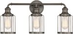 DESIGNERS FOUNTAIN Anson 3-Light Industrial Bathroom Vanity Light Fixture, Satin... - Image 2