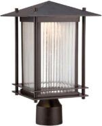 DESIGNERS FOUNTAIN LED32536-BNB Hadley Outdoor Post Pantern Light, 14.5 - Image 2