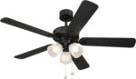 DESIGNERS FOUNTAIN Stellant II Ceiling Fan with Lights, 52 inch LED 3000K Indoor... - Image 2