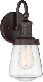 DESIGNERS FOUNTAIN Taylor 1-Light Wall Sconce, Satin Bronze, 69501-SB - Image 2