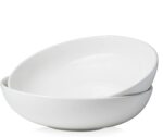 DOWAN 11.5" Large Serving Bowls, 3.2 Qt White Serving Platter, Big Ceramic Cente... - Image 2