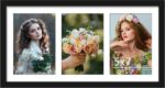 DUENPY 8x16 Collage Picture Frame, 5x7 Collage Picture Frame Displays Three 5x7 ... - Image 2