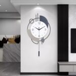 Dankeit Wall Clock, Silent Non-Ticking Quality Quartz Battery Operated with Pend... - Image 2
