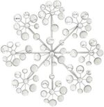 Deco 79 Metal Starburst Home Wall Decor Wall Sculpture with Crystal Embellishmen... - Image 2