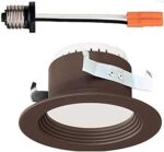 Designers Fountain LED Recessed Ceiling Light, 4 Inch Metal Lighting Fixture, Di... - Image 2