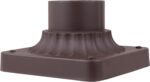 Designers Fountain Outdoor Post Light Base, 5.75 Inch Pier Mount for Deck, Porch... - Image 2