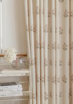 DrapePalette - Linen Blend Pinch Pleated Curtains for Living Room, Bedroom, Dini... - Image 2