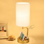 Dreamholder Touch Control USB Table Lamp, Upgraded 3-Way Dimmable Bedside Desk L... - Image 2