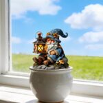 Dwarf Acrylic Potted Plant Stake, Decorative Ornament for Indoor/Outdoor Flower ... - Image 2