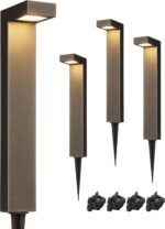 EDISHINE Low Voltage Pathway Lights Wired, 3000K 3.2W 50,000Hrs Waterproof LED O... - Image 2