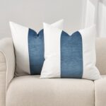 EVERGRACE x Kinsey Walsh Signature Velvet Panel Cotton Pillow Covers Set of 2, D... - Image 2