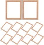EXCEART 10pcs Mini Photo Frame Model House Decorations for Home Window Decor for... - Image 2
