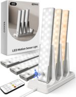 EZVALO 6-Pack Under Cabinet Lighting with Charging Station, 2000mAh Rechargeable... - Image 2