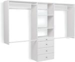 Easy Track OK7272 Deluxe Tower Closet Storage Wall Mounted Wardrobe Organizer Ki... - Image 2