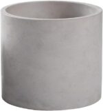 Ekirlin 3.5 inch Plant Pot Indoor, Grey Cement Flower Planters for Home Decor, M... - Image 2