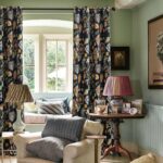 Elegant Luxury Black Out Curtains 96 Inch Long 2 Panel Set for Living Room 100% ... - Image 2