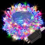 Etinga 100 LED String Lights 33ft Multicolor, Plug in Fairy Lights with 8 Modes,... - Image 2