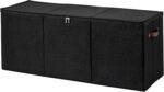 Extra Large Storage Box with Zippered Lid 130L Jumbo Chest Basket Bin Collapsibl... - Image 2